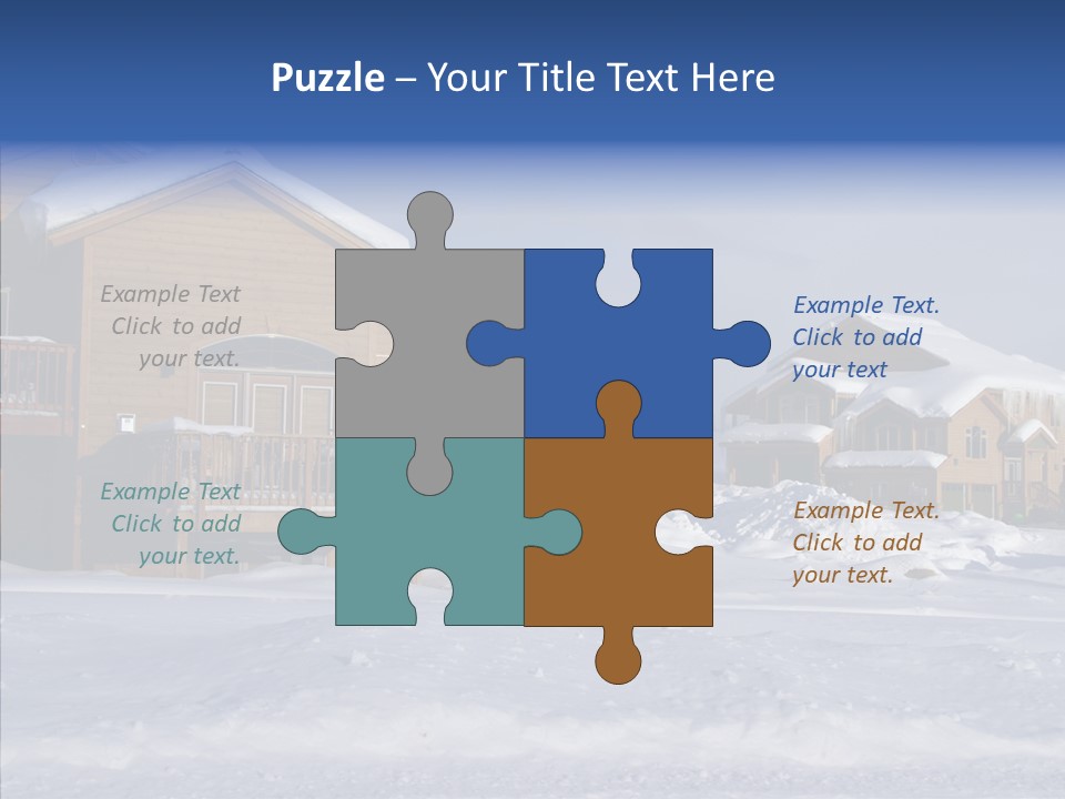 Roof Homes Modern PowerPoint Template