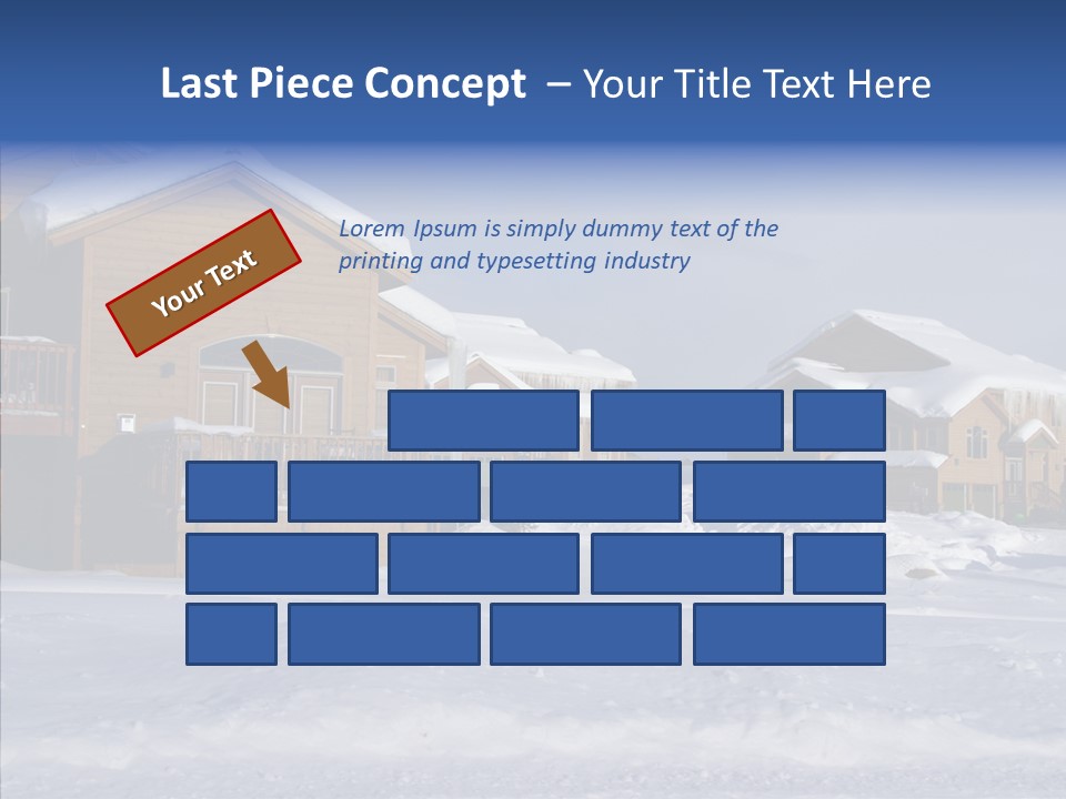 Roof Homes Modern PowerPoint Template
