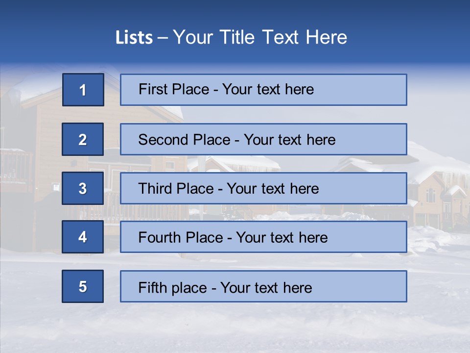 Roof Homes Modern PowerPoint Template