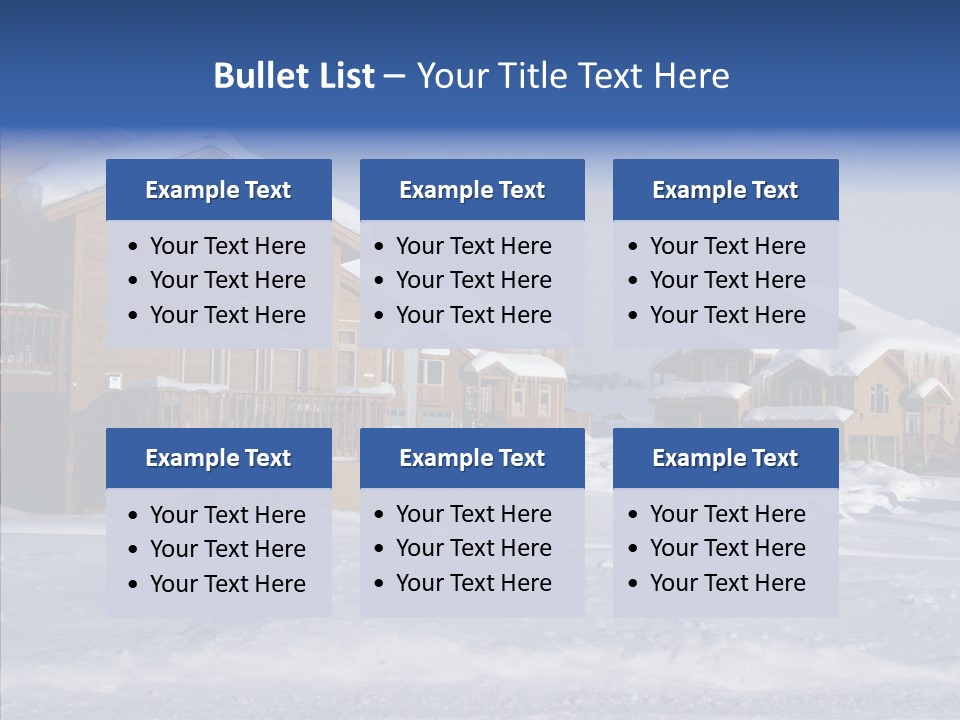 Roof Homes Modern PowerPoint Template