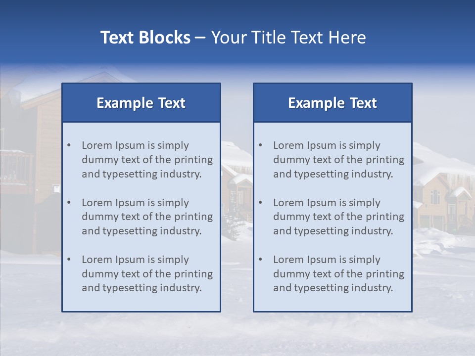 Roof Homes Modern PowerPoint Template