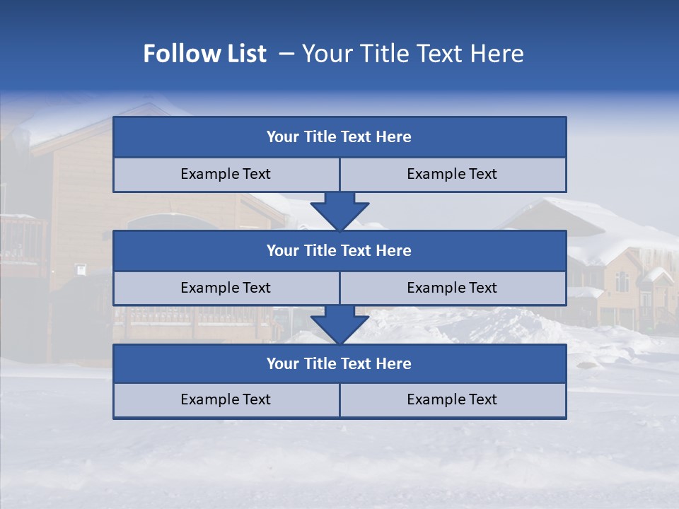 Roof Homes Modern PowerPoint Template
