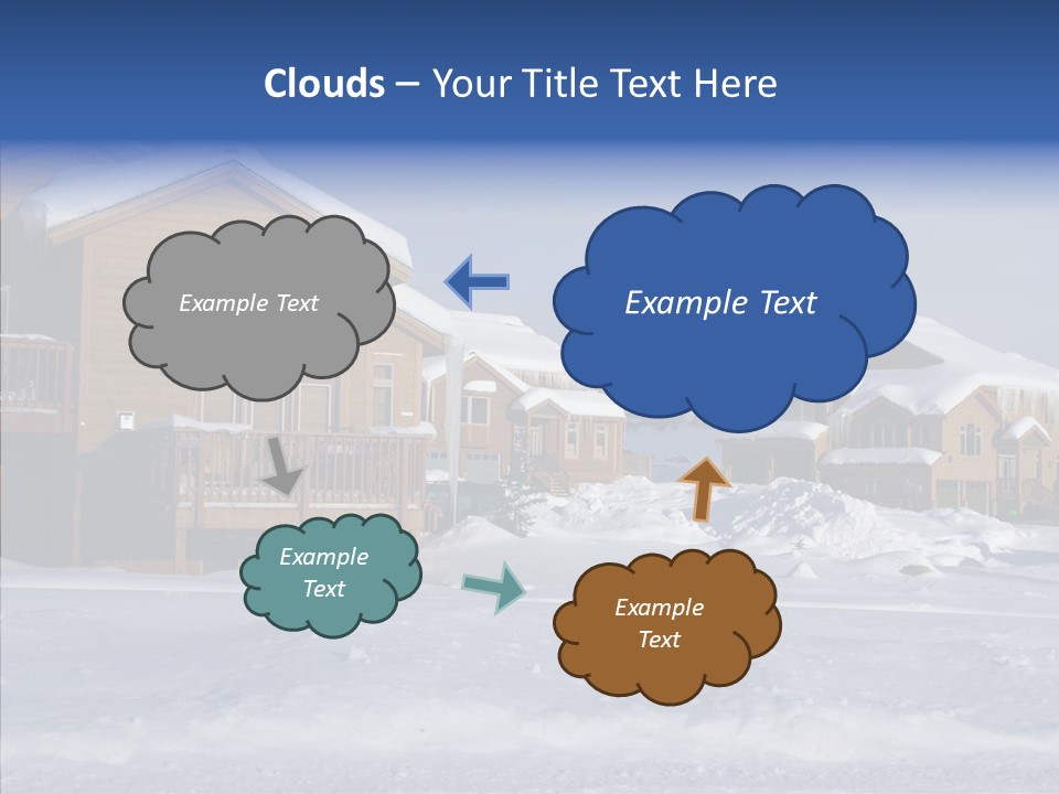 Roof Homes Modern PowerPoint Template