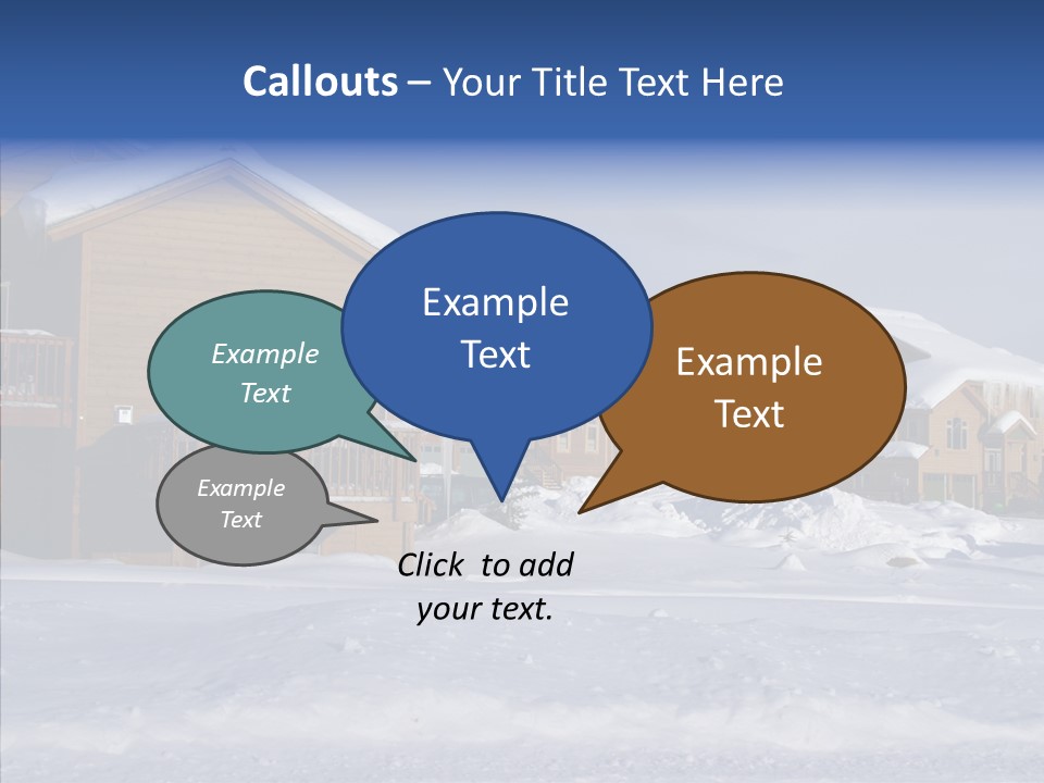 Roof Homes Modern PowerPoint Template