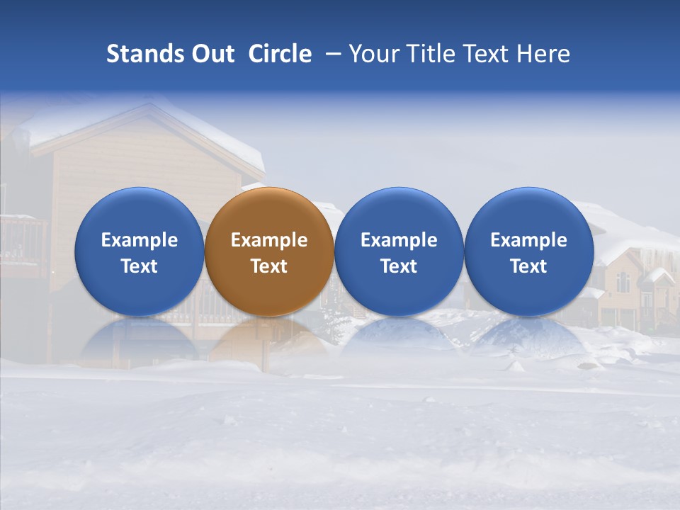 Roof Homes Modern PowerPoint Template