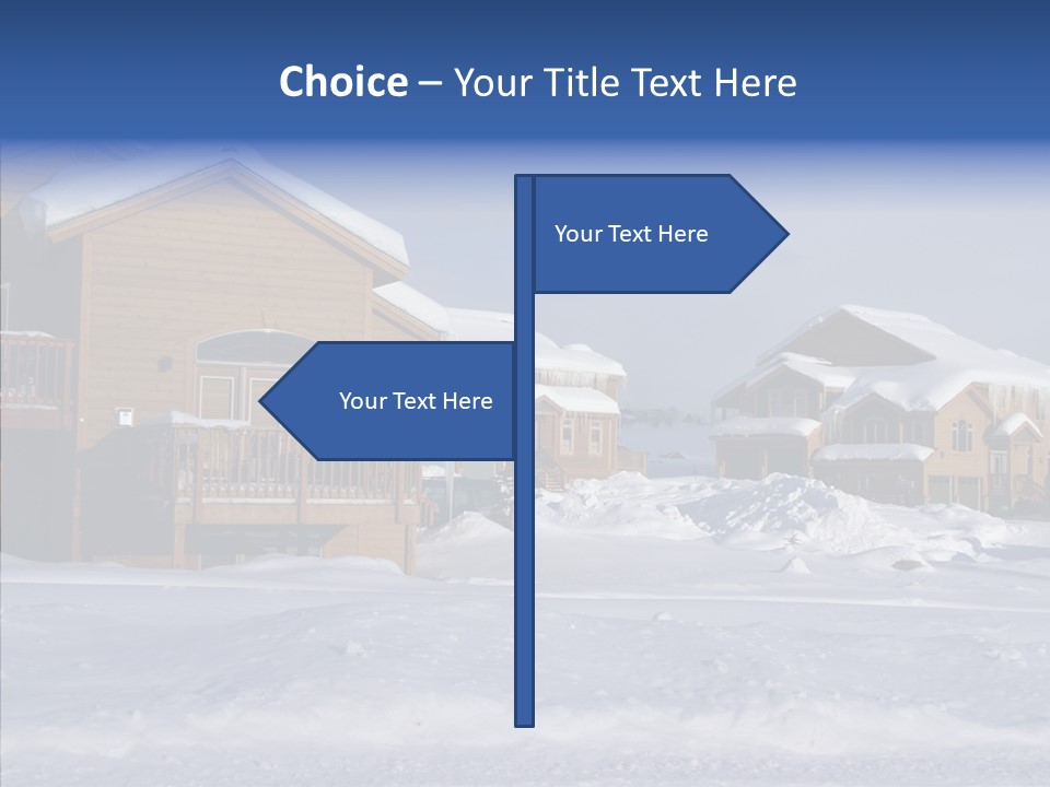 Roof Homes Modern PowerPoint Template