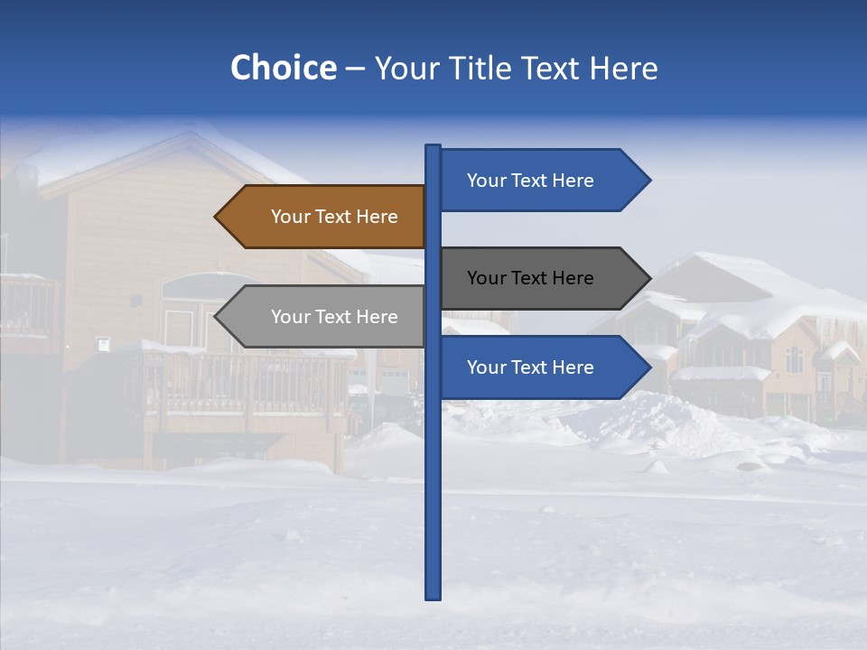 Roof Homes Modern PowerPoint Template