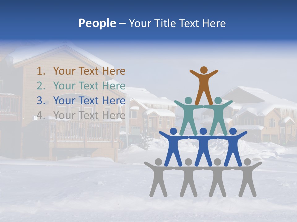 Roof Homes Modern PowerPoint Template