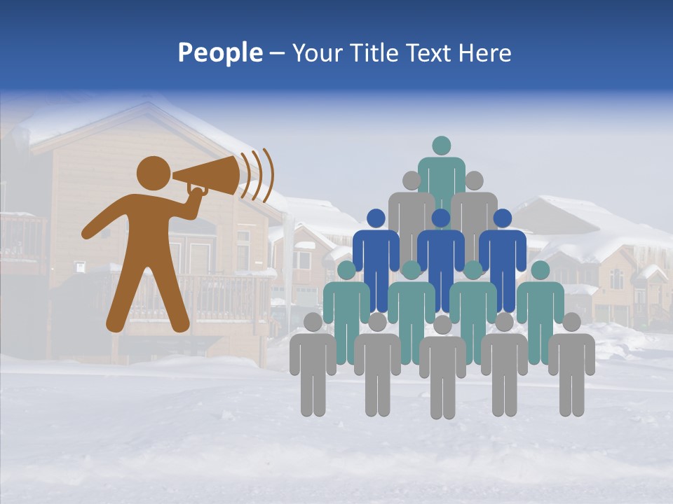 Roof Homes Modern PowerPoint Template