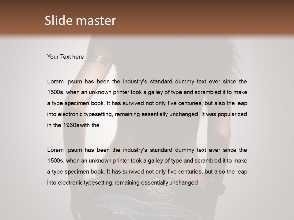 Studio Long Care PowerPoint Template