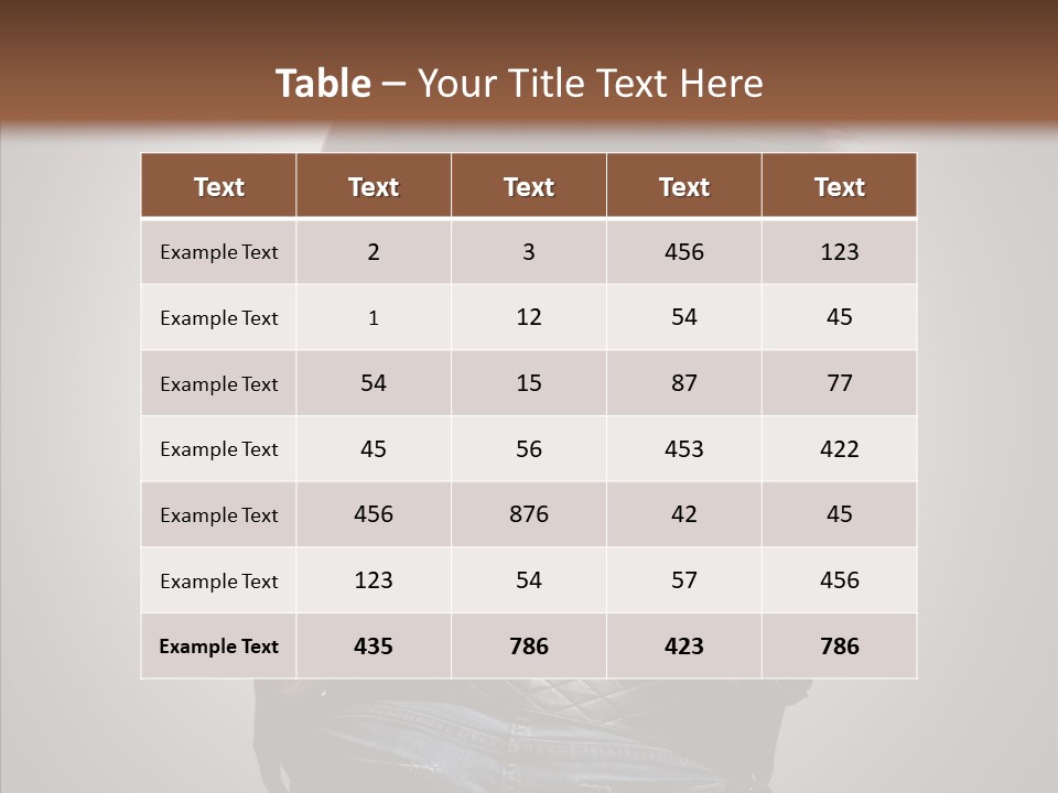 Studio Long Care PowerPoint Template