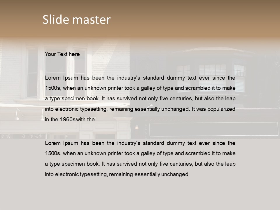 Communication Figure Humor PowerPoint Template