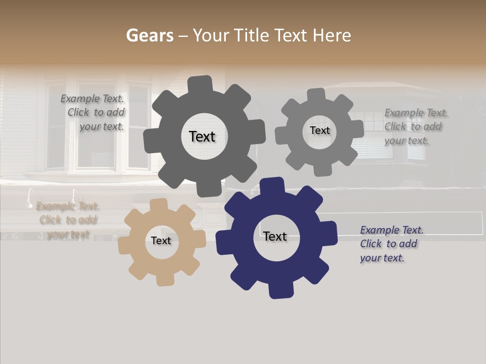 Communication Figure Humor PowerPoint Template
