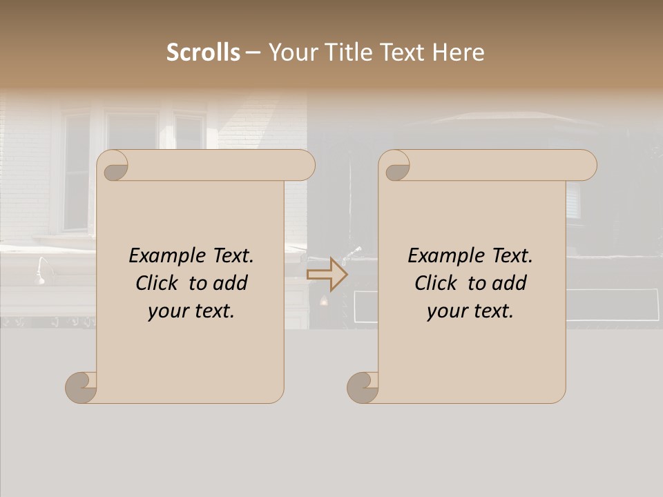 Communication Figure Humor PowerPoint Template