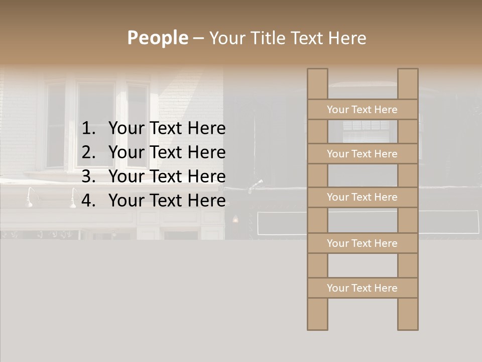 Communication Figure Humor PowerPoint Template