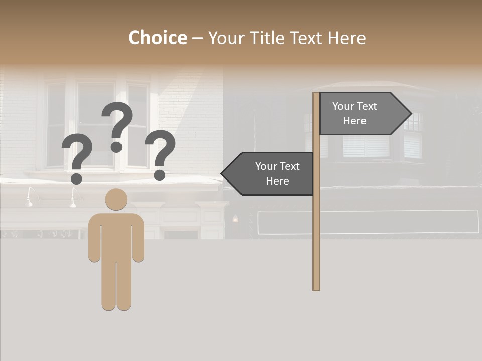 Communication Figure Humor PowerPoint Template