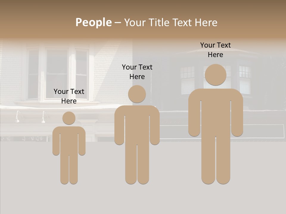 Communication Figure Humor PowerPoint Template