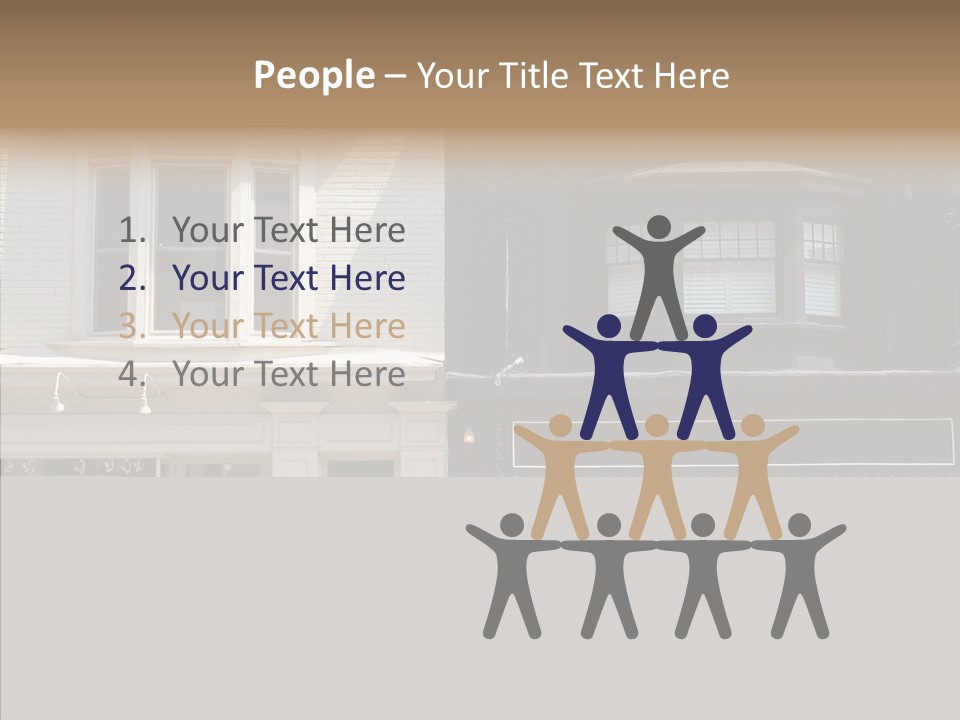 Communication Figure Humor PowerPoint Template