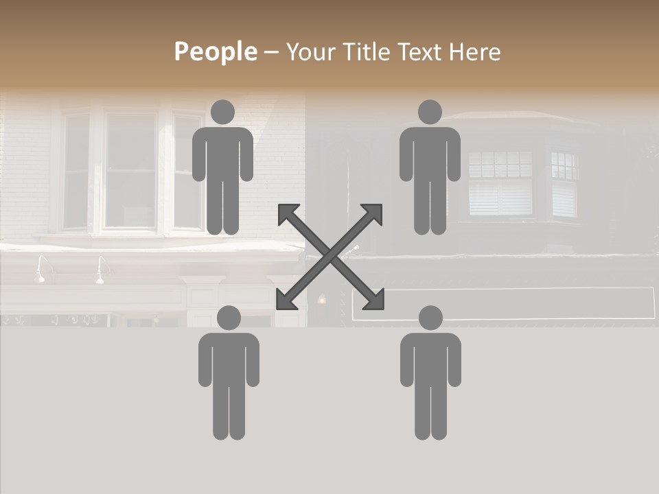 Communication Figure Humor PowerPoint Template