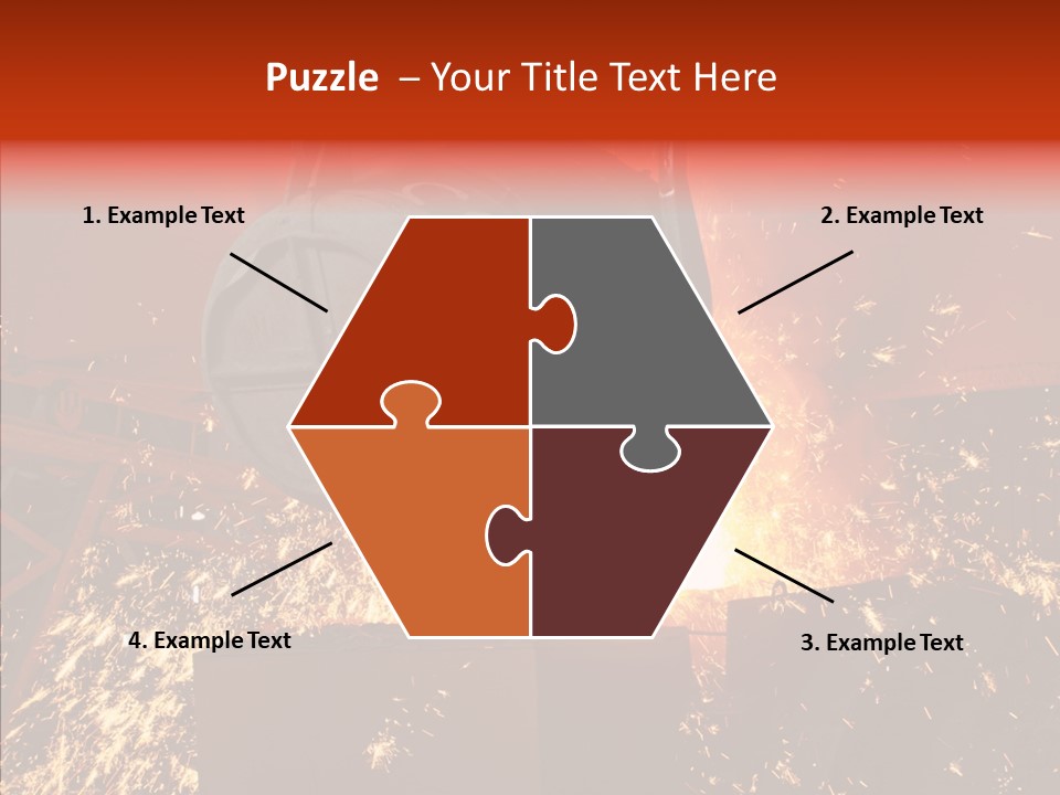 Chikakage Features Blast Furnace PowerPoint Template