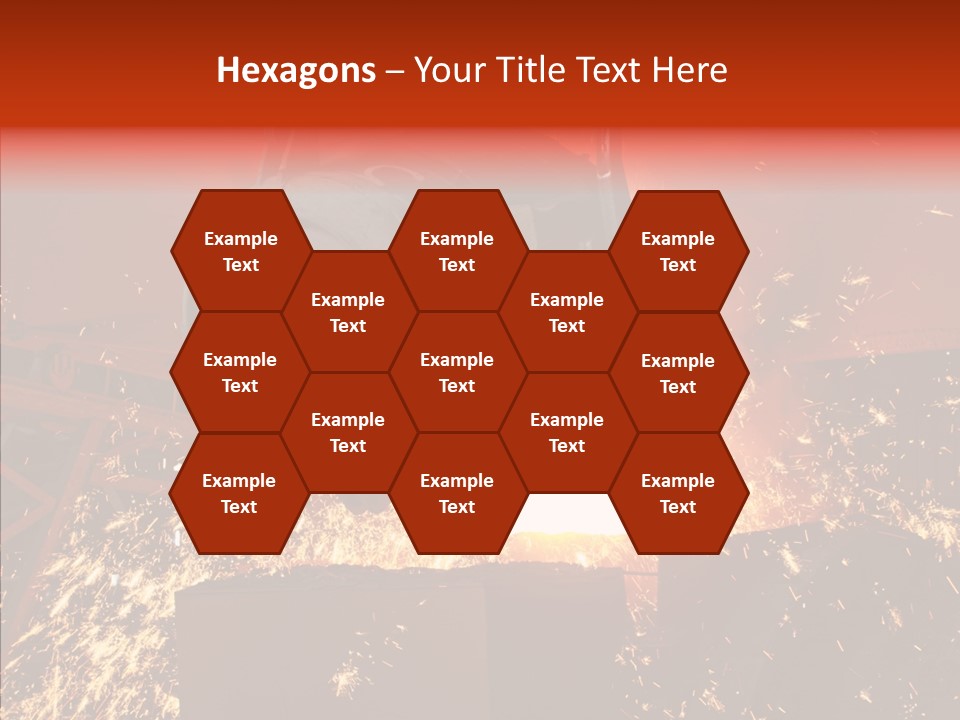 Chikakage Features Blast Furnace PowerPoint Template