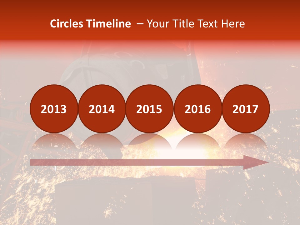 Chikakage Features Blast Furnace PowerPoint Template