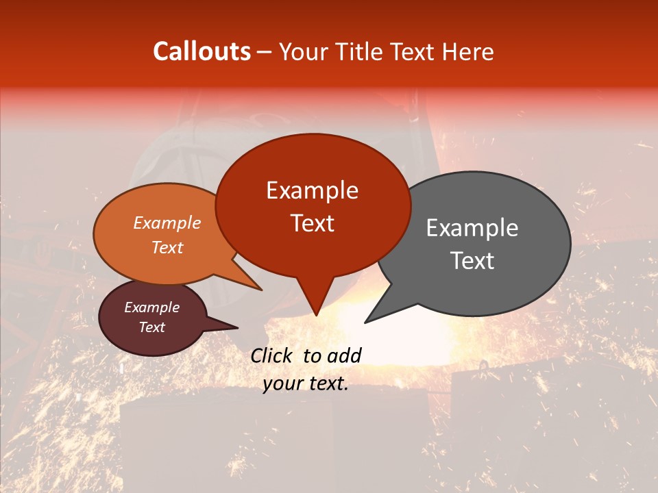 Chikakage Features Blast Furnace PowerPoint Template