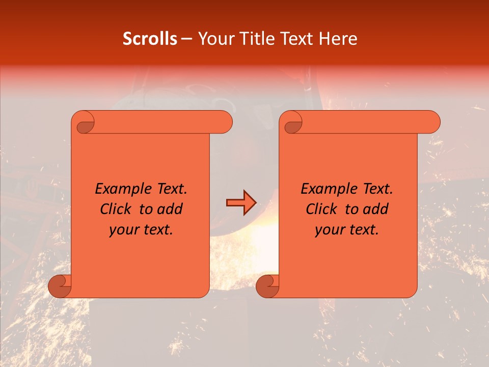 Chikakage Features Blast Furnace PowerPoint Template
