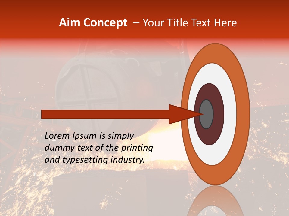 Chikakage Features Blast Furnace PowerPoint Template