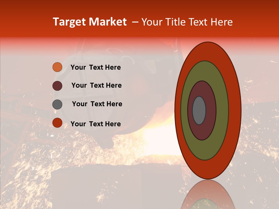 Chikakage Features Blast Furnace PowerPoint Template