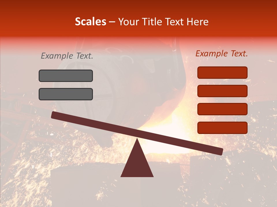 Chikakage Features Blast Furnace PowerPoint Template
