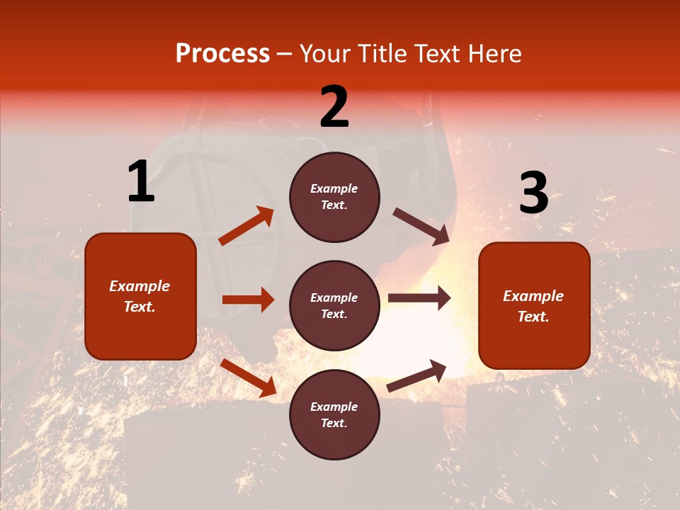 Chikakage Features Blast Furnace PowerPoint Template