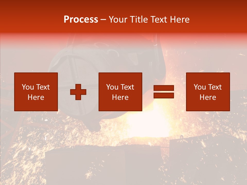 Chikakage Features Blast Furnace PowerPoint Template
