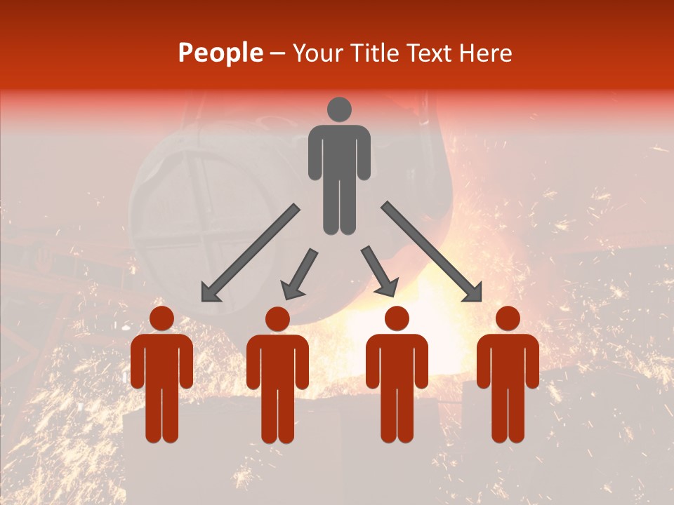 Chikakage Features Blast Furnace PowerPoint Template