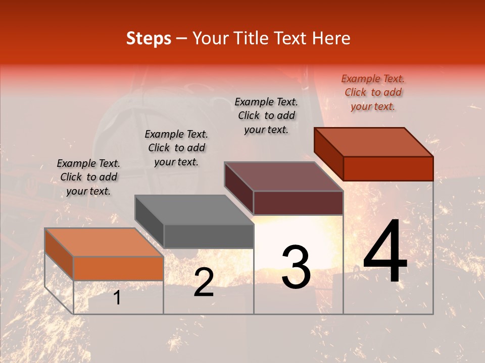 Chikakage Features Blast Furnace PowerPoint Template