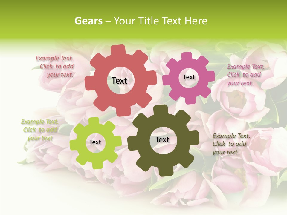 Background Gorgeous White PowerPoint Template