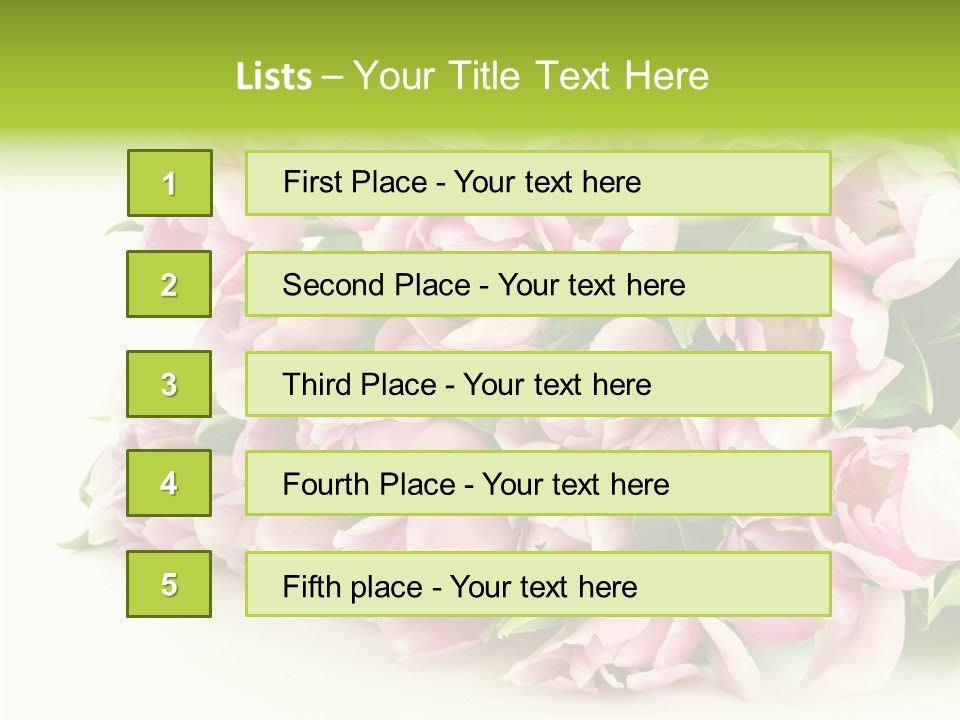 Background Gorgeous White PowerPoint Template
