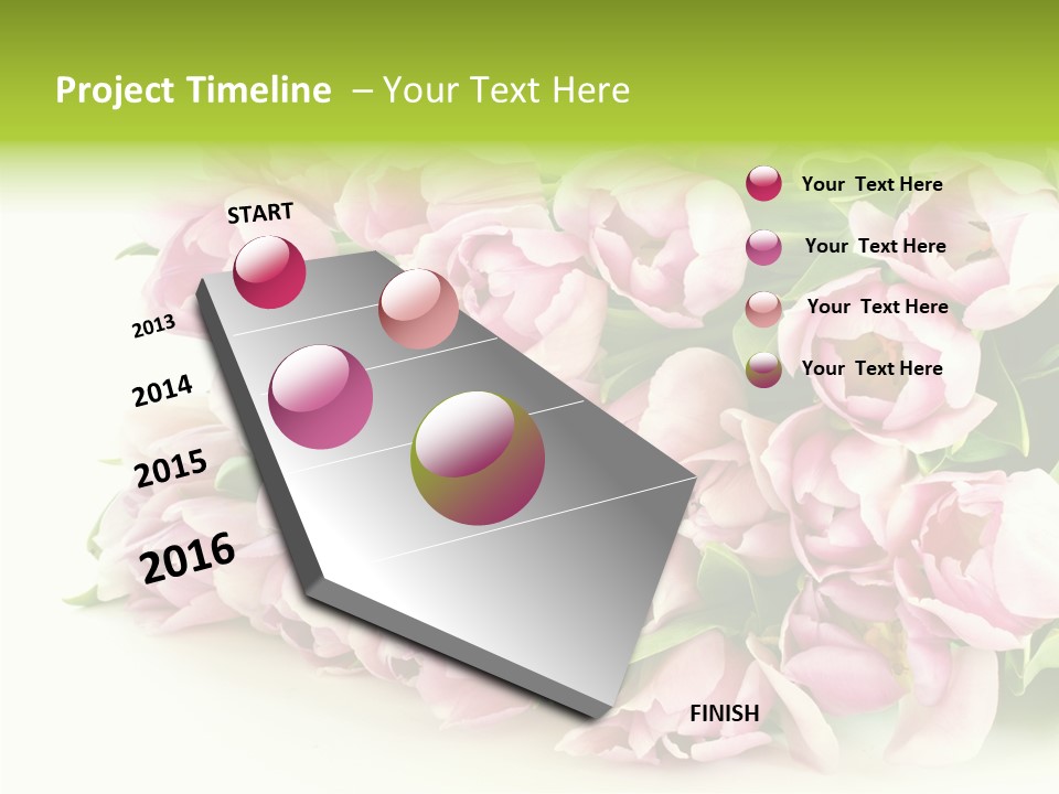 Background Gorgeous White PowerPoint Template