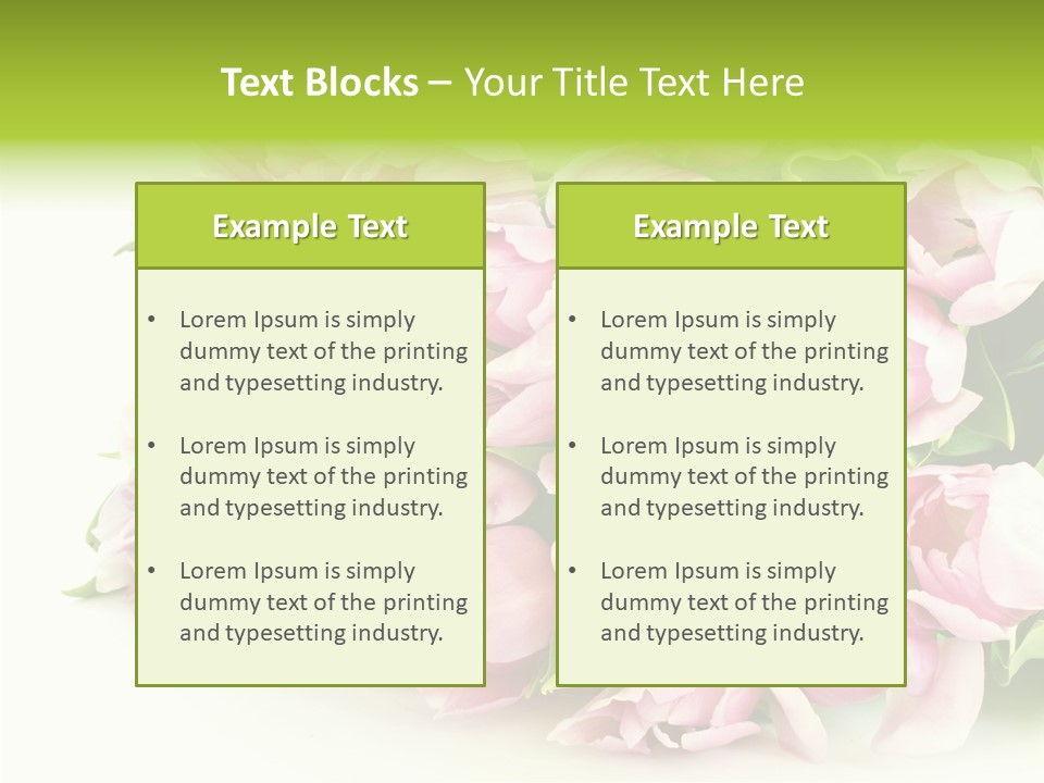 Background Gorgeous White PowerPoint Template