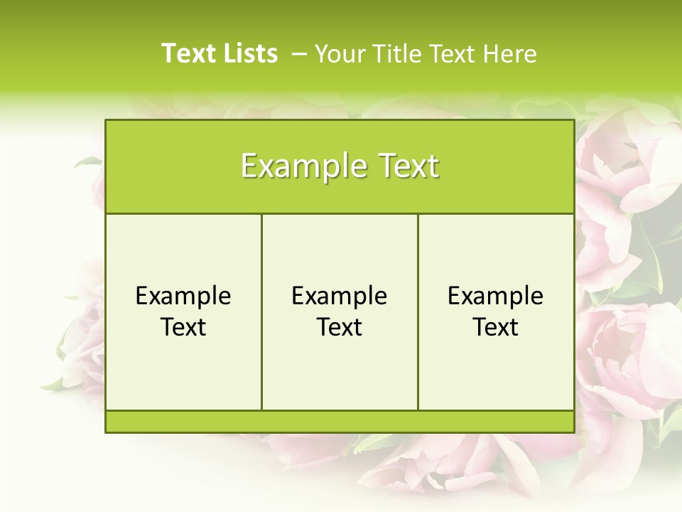 Background Gorgeous White PowerPoint Template