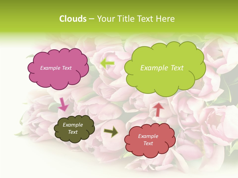 Background Gorgeous White PowerPoint Template