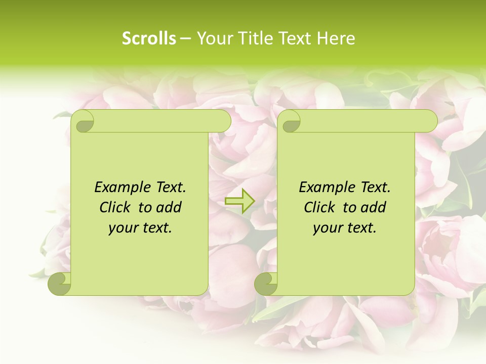 Background Gorgeous White PowerPoint Template