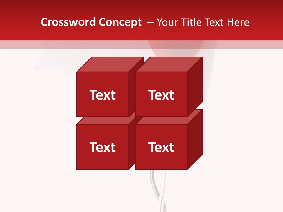 Message Romantic Paper PowerPoint Template