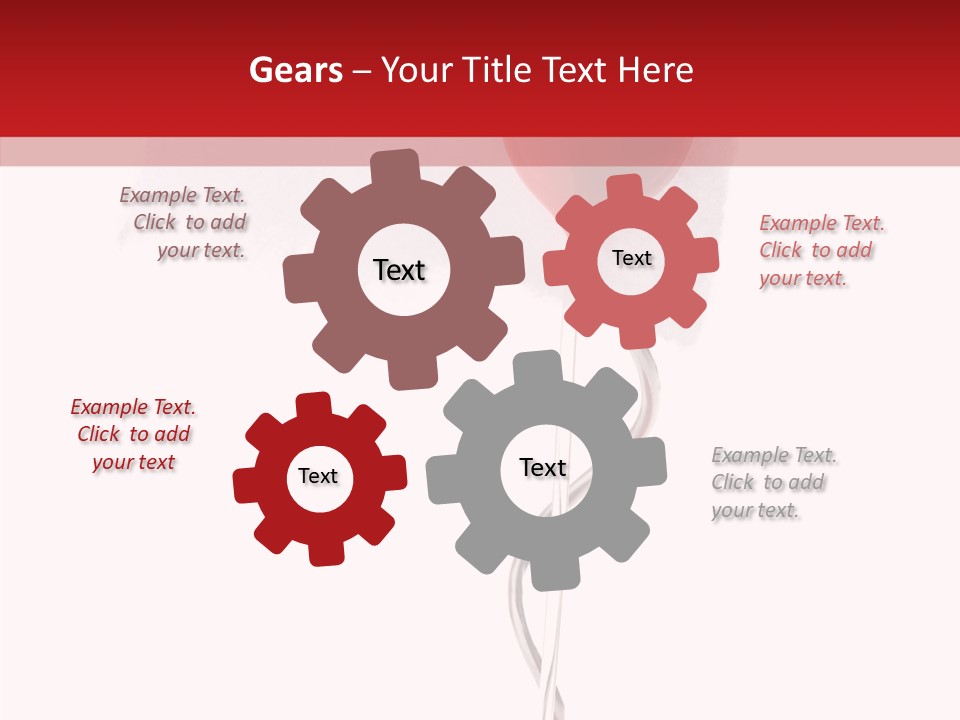 Message Romantic Paper PowerPoint Template