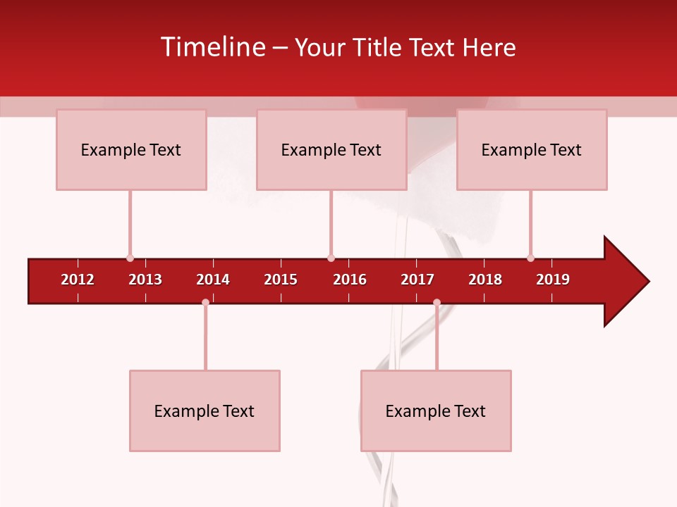 Message Romantic Paper PowerPoint Template