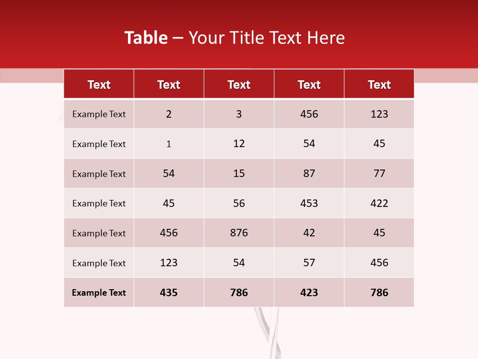 Message Romantic Paper PowerPoint Template