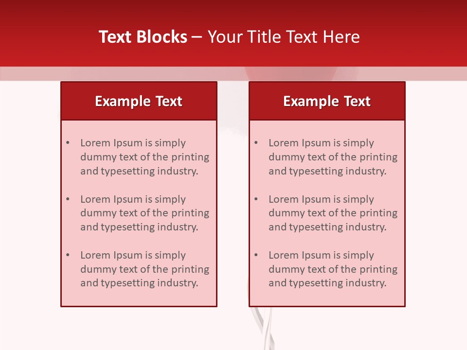 Message Romantic Paper PowerPoint Template