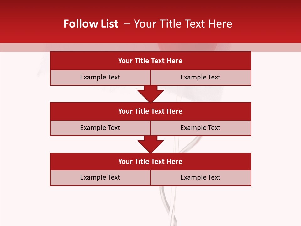 Message Romantic Paper PowerPoint Template