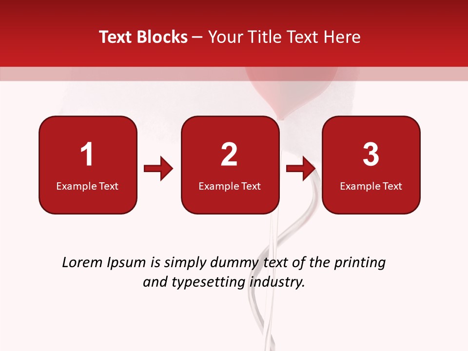 Message Romantic Paper PowerPoint Template