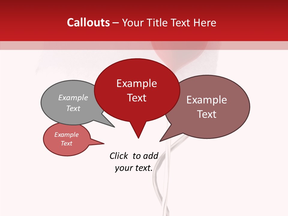Message Romantic Paper PowerPoint Template